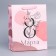 Gift Laminated Vertical, packaging, “The most beautiful”, MS 18 x 23 x 10 cm