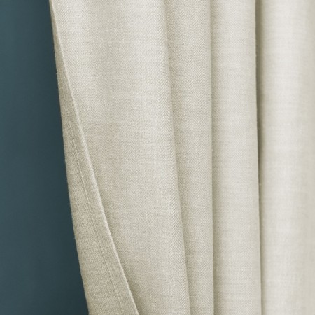 Konni curtain set, size 140 x 270 cm - 2 pcs, grab - 2 pcs, beige color-1