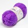 Yarn 70% acrylic, 30% silk "Softy Shine" 50 g 85 m color 14 lilac