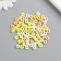 Beads for the creativity of PVC "Ring. Citrus" set of 112 pcs 0.7x0.7x0.3 cm