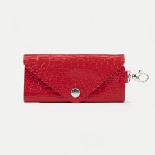 Key on the button, length 11 cm, red color