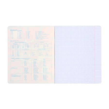An objective note 48 sheets in the Comician-English cage, cover coated cardboard, VD-LK, OFSET Block-1