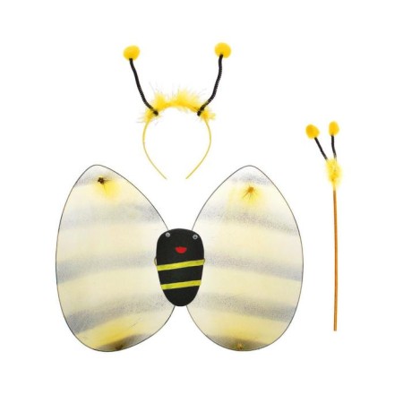 Carnival set "Bee", 3 objects: wings, wand, rim, 3-5 years-2