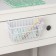 Basket suspension, 20 × 8 × 10 cm, white color