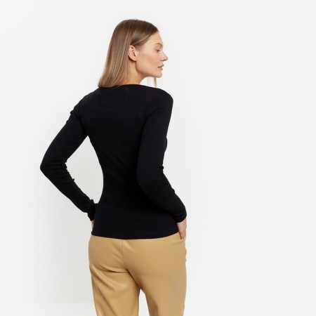 Women's longing, black color, size l (46)-3
