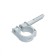 Clamp for the pipes. Mont. with a nail 20x6x35 mm, 50pcs