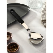A garnet spoon made of stainless steel of the Home, 29 × 8 cm, thickness 3 mm