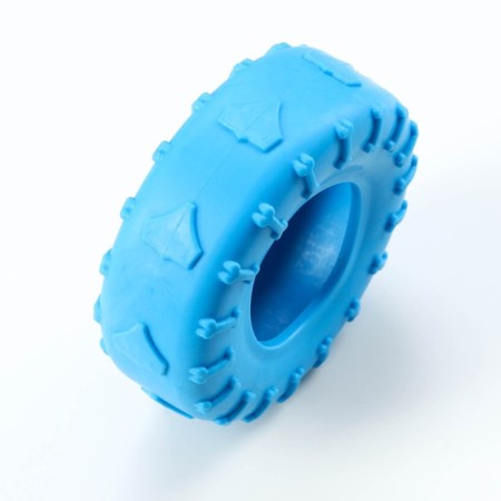 Chewing toy for dogs "Shine" 9 cm, blue-1