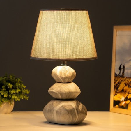 Board Lamp "Andry" E14 40W gray 23x23x39 cm Risalux-1