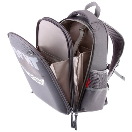 Frame backpack 38 x 30 x 20 cm, Bruno VisConti, Air Force, Gray-8