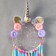 Dreams of Dreams "Golden Unicorn" Mix Color threads 70x20 cm