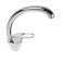 Accoona A5042 kitchen mixer, single -leaf, silumin, chrome