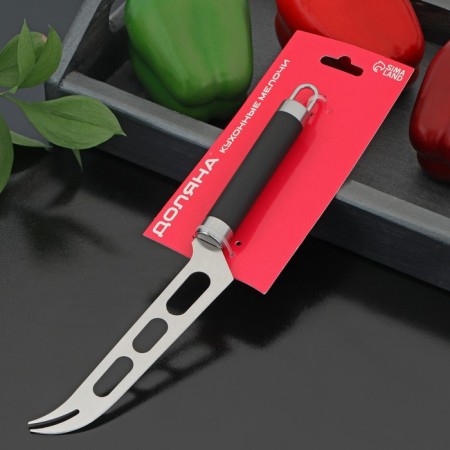 Venus shaft knife, stainless steel, black color-2