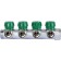 Collector regulator SMB-6850-013404, 1 ", 4 exits, 3/4", flat seal