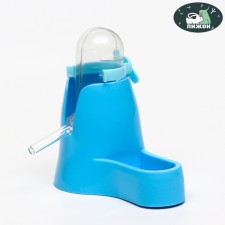 A complex for rodents with a feeder and a drinker of 60 ml, blue