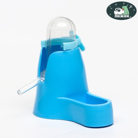 A complex for rodents with a feeder and a drinker of 60 ml, blue