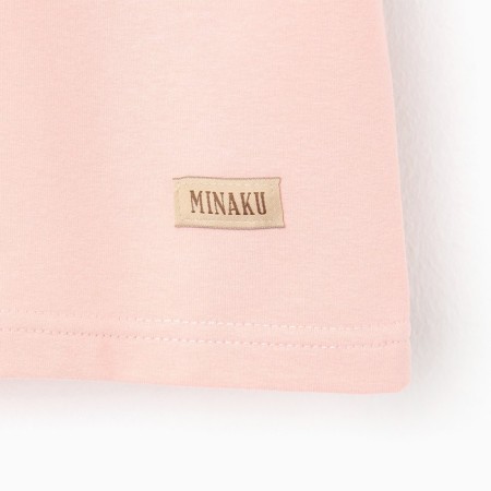 Kids (T -shirt, shorts) minku beige color/ olive, height 122 cm-9