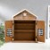 Klyuchnitsa tree 6 hooks "House with heart shutters" 29.5x22.5x6 cm
