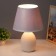 Parovarian table lamp 1x40W E27 white 23x23x34 cm Risalux