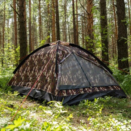 Tourist tent, trekking Maclay Military 2, 2-seater-9