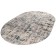 Oval carpet Avon 36881x, size 150x230 cm