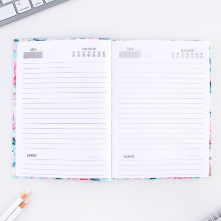 Diary in a gift box "Beloved teacher", A5 format, 80 sheets, solid cover-6