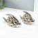 Souvenir ceramics "Two fish - bubbles" silver set 2 pcs 4.8x22x12 4.8x17.5x13 cm
