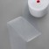 Curtain tape, organza, 10 cm, 50 ± 1 m, transparent color