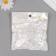 Decor for creativity Plastic "CRISTAL" set 10 pcs 3.3x3.3x0.8 cm