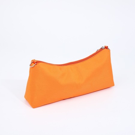 Cross-Bodi Bag on a zipper, Orange color-2