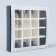 Box for sweets, confectionery packaging, 16 cells, “best man” 17.7 x 17.7 x 3.8 cm