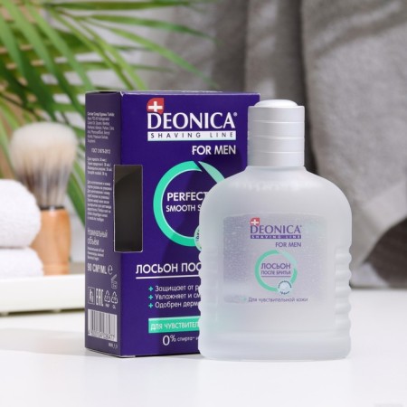 Lotion after shaving Deonica for Men, for sensitive skin, 90 ml