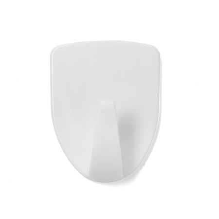 Holder self -adhesive tundra krep, 45x45 mm, white color, 3 pcs. Mix-5