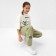 Children's pants Minaku: Crush, olive color, height 122 cm