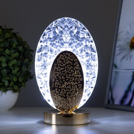Table lamp sensory "Landis" LED 3W 3000-6000K USB AKB Dimmer gold 9.5x13.5x22 cm 102220-2