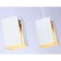 Suspended lamp with a change of lamp Ambrella Light, Techno, TN5131, E27, white color