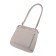 Female bag, artificial leather, beige 20x10x20 cm
