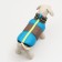 Lightning dog jacket, size 12 (ds 28 cm, OG 38 cm, Osh 27 cm), gray-blue