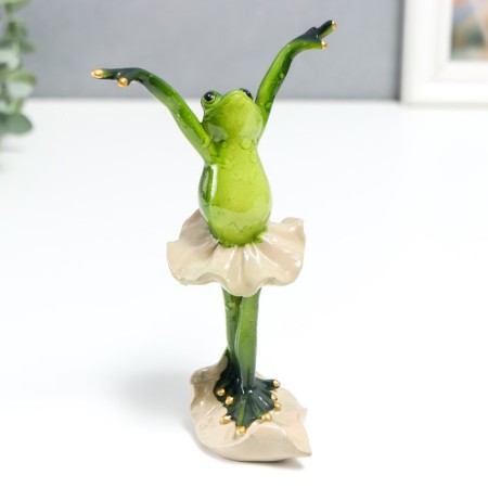 Souvenir Polystone Lac "Frog Ballerina - Flight" 17x7x10 cm