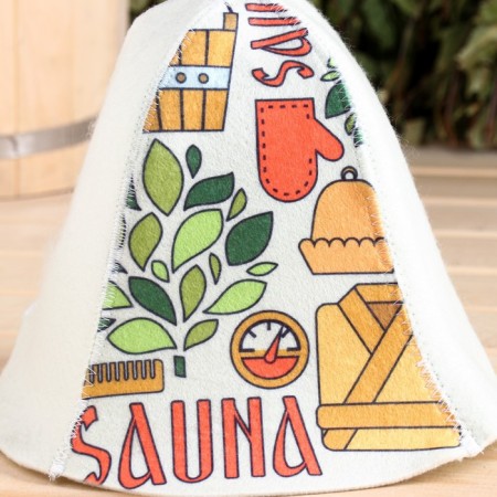 Bath cap "Sauna"-3