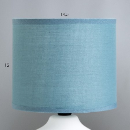 Glykeria table lamp E14 40W white-blue 15x15x27 cm Risalux-2