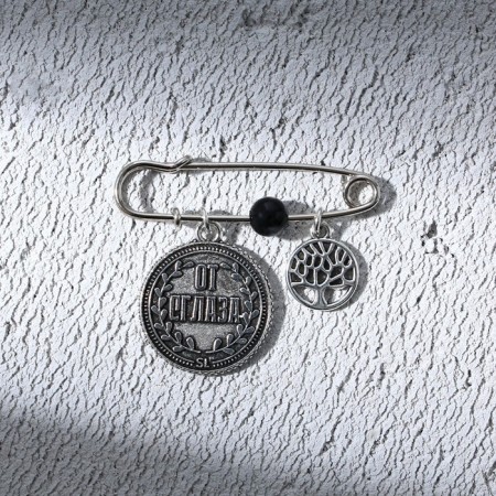 Brooch - Pin "from the evil eye", length 3.5 cm-2