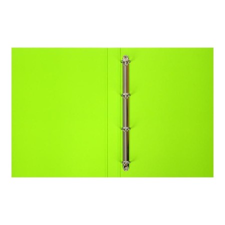 Folder on 4 rings A4, Erichkrause Accent, 35 mm, 1750 μm, black/salad-1