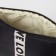 Cosmetic bag with lightning, black/beige color