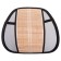 Support under the back of Skyway, anatomical, massage, polyester bamboo, black and beige
