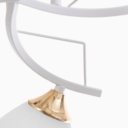 Adelela chandelier 5he27 40W white-gold 65x65x26 cm Bayerlux-6