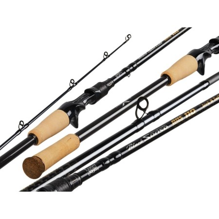 Caste rod. LJ Black Sense BBS Jerk & Twitch 150 7’5 ", Test 40-110, length 2.26 m.-1