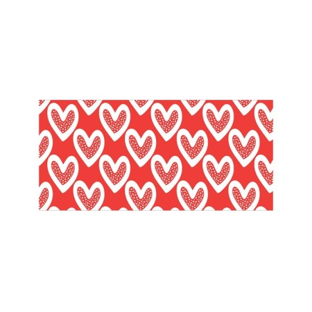 Basket for toys "White Heart, size 40x60 cm-1