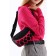 Board waist with lacing, black color
