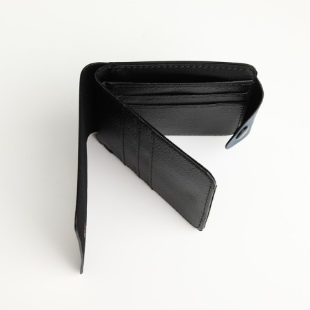 Wallet on the button, the color is blue-4